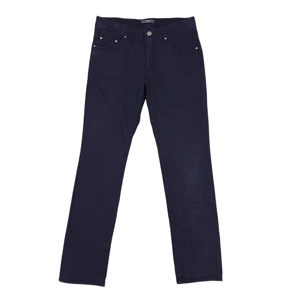 Bogner Men's Cotton Chino Pants Navy Blue Sz 34